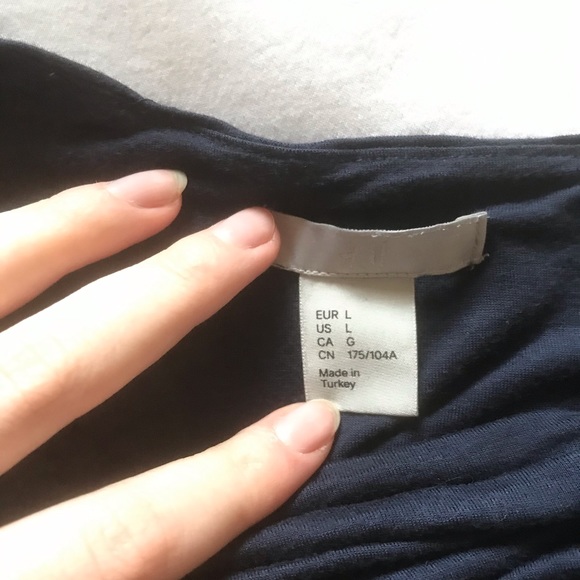 Navy blue tank top shirt - Picture 2 of 3